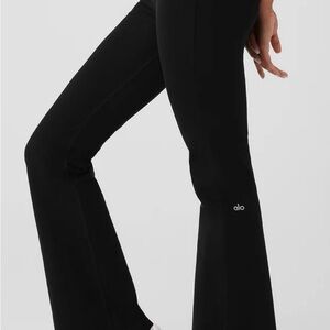 ALO Yoga Black Boot Cut Pants